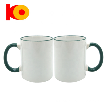 La tasse de sublimation de transfert de chaleur personnalisée de 11 oz de l&#39;usine, tasse de café de 330 ml